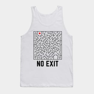 No Exit Labyrinth Escape Tank Top